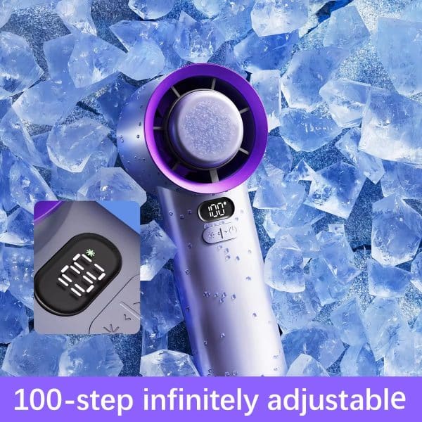 main-02 2026 Lightweight Handheld Bladeless Mini Fan-7