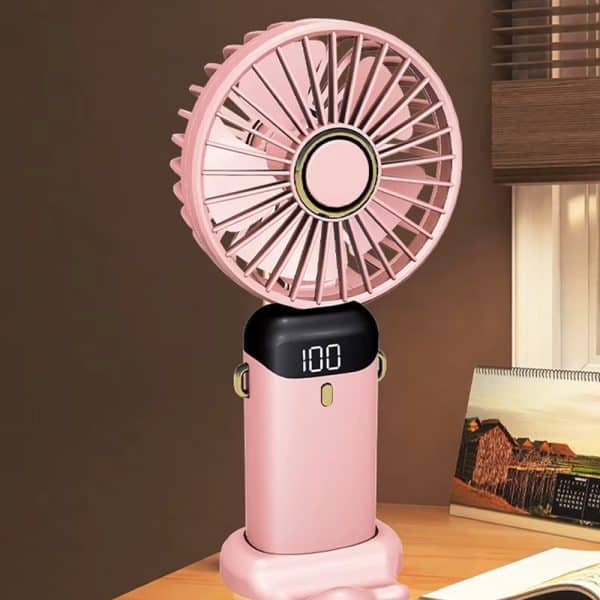 main-06 2026 Lightweight Handheld Bladeless Mini Fan -4